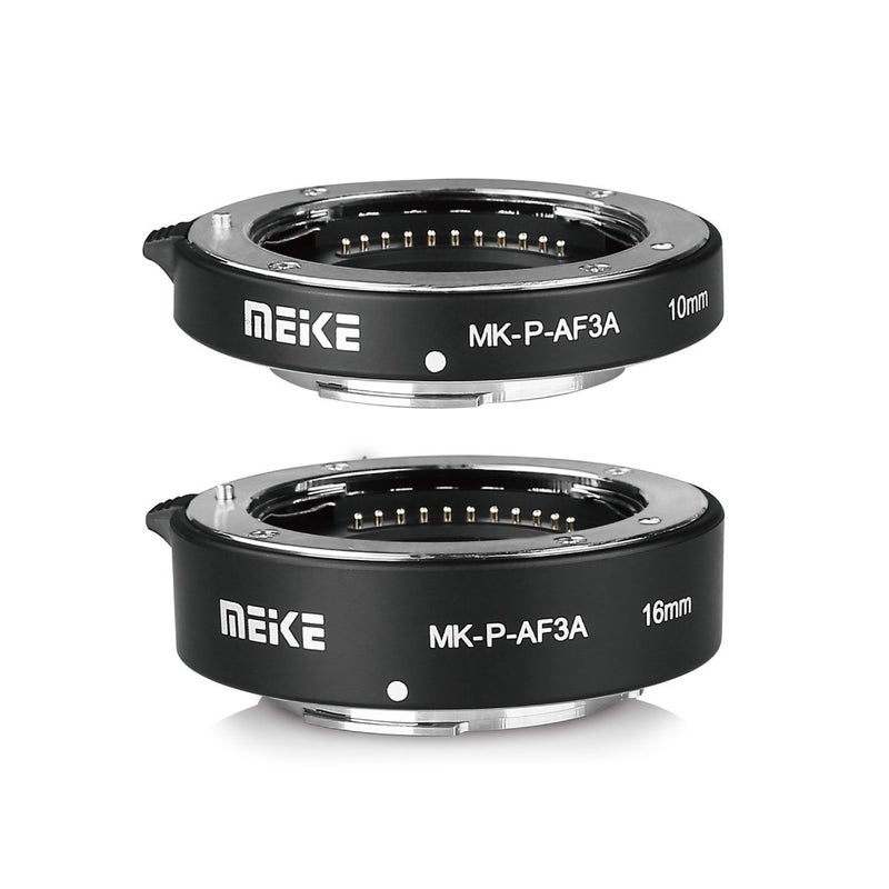 MEIKE MK-P-AF3A Automatic Extension Tube For Olympus Panasonic Micro Four Thirds M4/3 System Camera Lenses 10MM 16MM (Metal Auto Focus Plastic Body) - Image 4